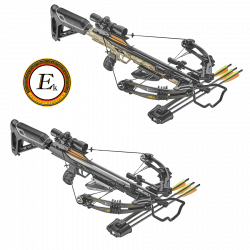 EK Archery HEX-400 Armbrust-Package 210lbs/395fps (Bild für) EK Archery HEX-400 Armbrust-Package 210lbs/395fps