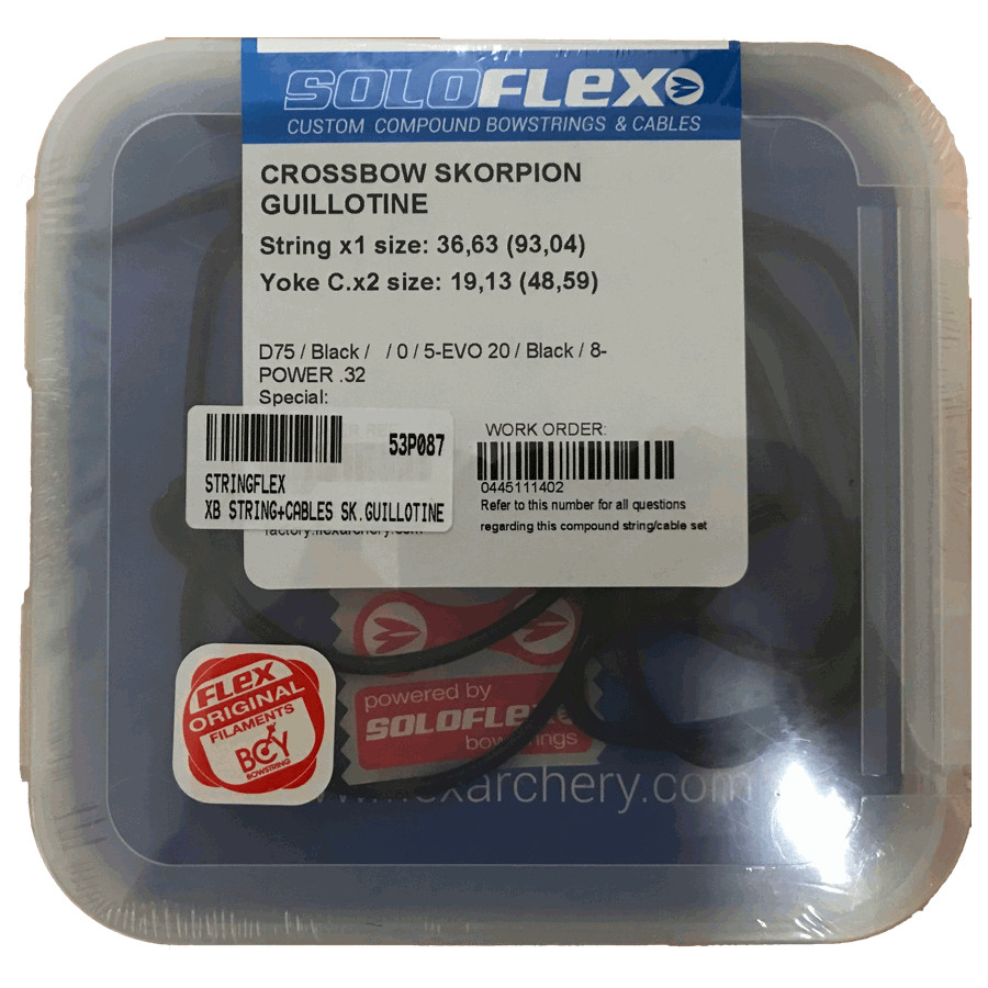 (image for) Flex Archery Soloflex String & Cable Kit for Guillotine X