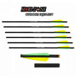 (Bild für) Hori-Zone Zarrow Tomahawk Aluminium Armbrust-Bolzen (6er Pack)