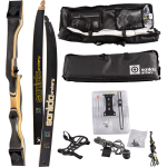 (image for) Sanlida Noble Beginner Recurve Bow Set with Accessories