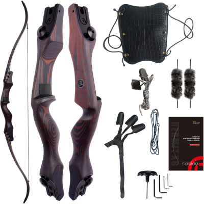 (image for) Sanlida Hermit X8 Hunting Recurve Bow Package