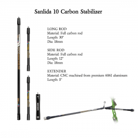 Sanlida Mircale 10 Premium Recurve Target Package RH 68" 32lbs *EINZELSTÜCK* (Bild für) Sanlida Mircale 10 Premium Recurve Target Package RH 68" 32lbs *EINZELSTÜCK*