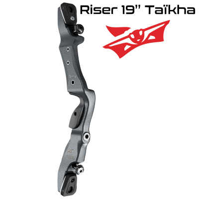(image for) Uukha Taikha 19" Traditional Carbon Recurve Riser