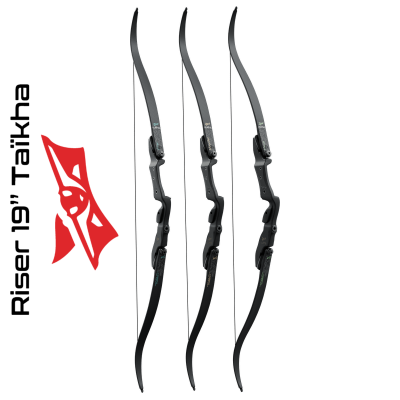 (image for) Uukha Taikha 19" Traditional Carbon Recurve Riser