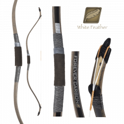 (Bild für) White Feather Forever Carbon Korean Traditional Bow