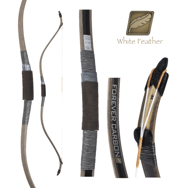 (Bild für) White Feather Forever Carbon Korean Traditional Bow