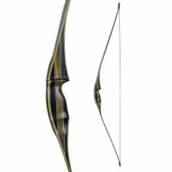 (image for) White Feather Bennu Longbow (64")