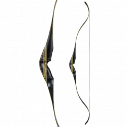 (image for) White Feather Vermilion One Piece Hunting Recurve 62"