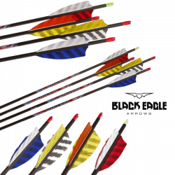 (image for) Black Eagle Intrepid (±0.006) Carbon Arrow Feathers (4.2)
