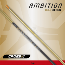 (image for) Cross-X Ambition Gold Edition (±0.001) Carbon Shaft