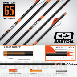 (image for) Easton Acu-Carbon 6,5mm Bowhunter Carbon Shaft (x12)