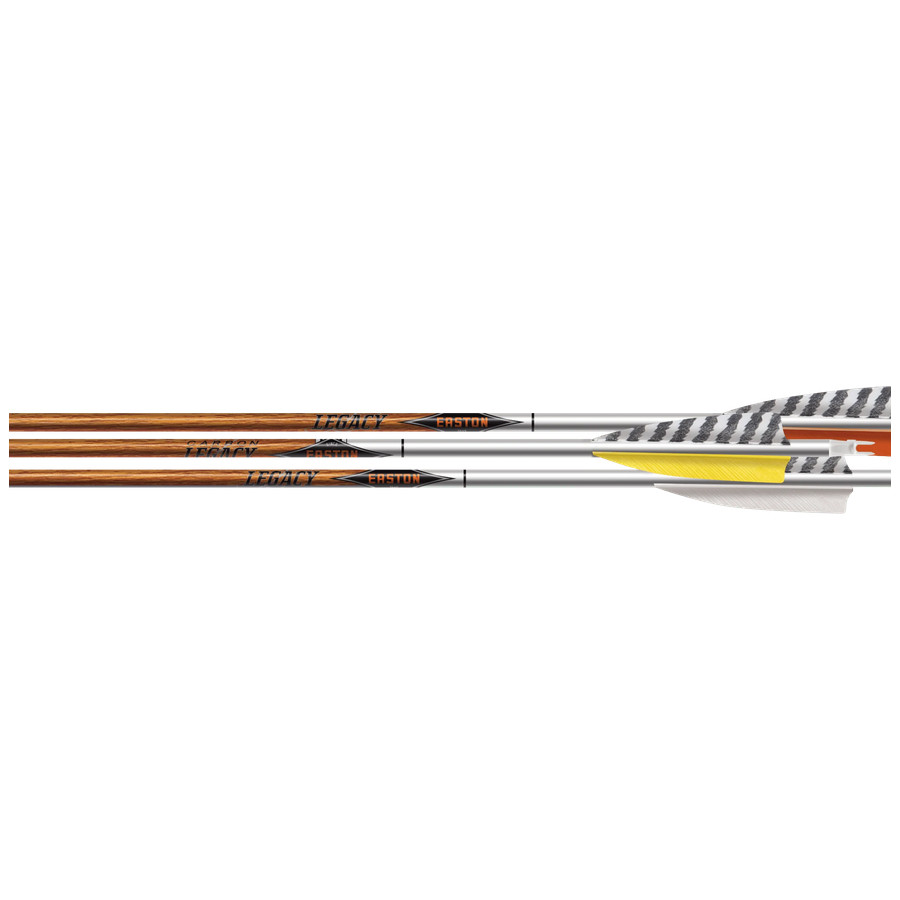 (image for) Easton Legacy Carbon Arrow with Feathers (6/pk)