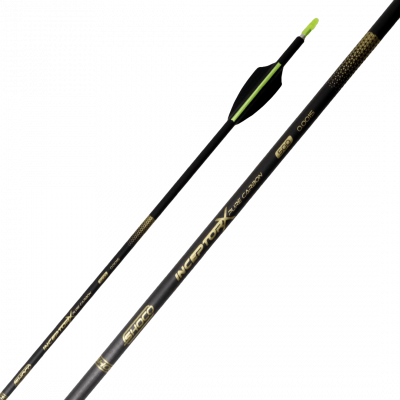 (Bild für) Shocq Inceptor X (±0.0015) Carbon Fertigpfeil mit Vanes (4.2)