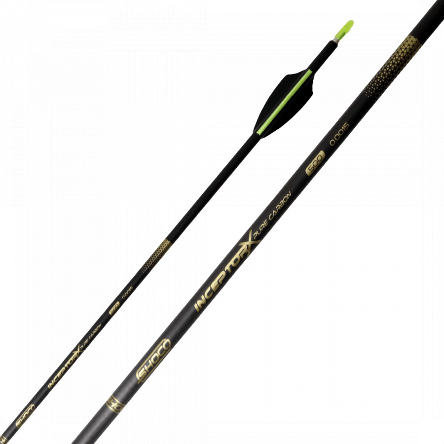 (image for) Shocq Inceptor X (±0.0015) Carbon Arrow with Vanes (4.2)