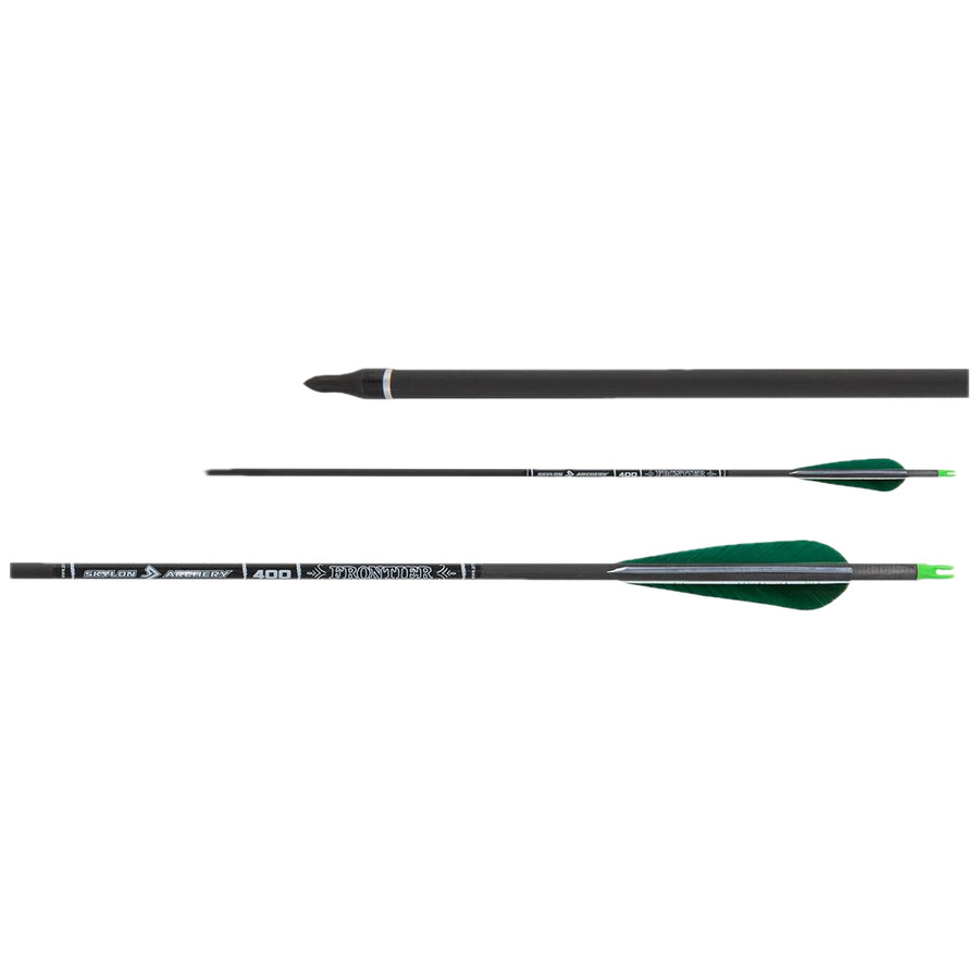 (Bild für) Skylon Frontier (±0.006) Carbon Fertigpfeil m. Naturfedern (6.2) *SCHUSSFERTIG*