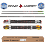 (Bild für) Skylon Novice schussfertiger Carbonpfeil mit Naturfedern (4.2)