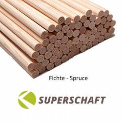 (Bild für) Superschaft Holzschaft Fichte 32"