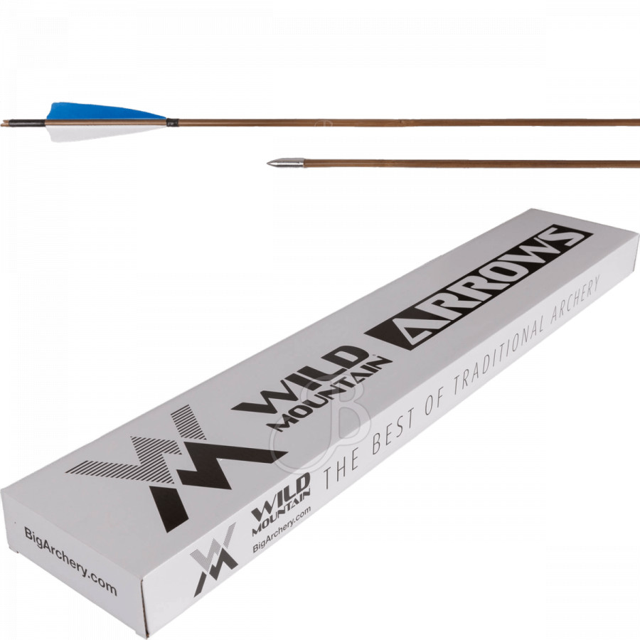 (Bild für) Wild Mountain Holzpfeil Bambus (Dutzend)