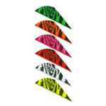 Bohning Blazer Vanes Tiger Stripe