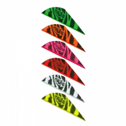 Bohning Blazer Vanes Tiger Stripe (image for) Bohning Blazer Vanes Tiger Stripe