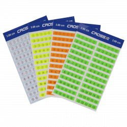 (image for) Cross-X Arrow Number Wraps (24 pcs)
