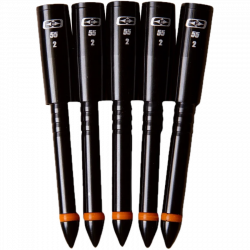 (Bild für) Easton 5mm Match Grade Half-Out Inserts (6er Pack)