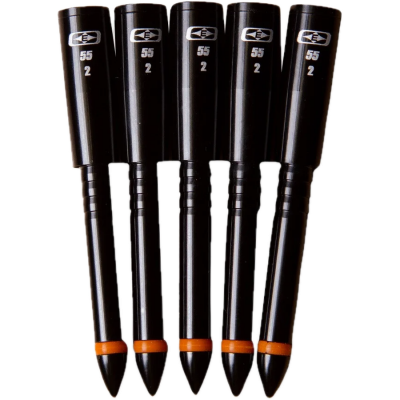 (Bild für) Easton 5mm Match Grade Half-Out Inserts (6er Pack)