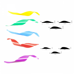 Eli Vanes Spine Vanes (50er Pack) (Bild für) Eli Vanes Spine Vanes (50er Pack)