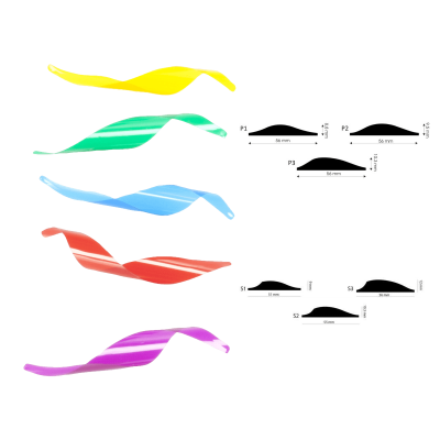 (Bild für) Eli Vanes Spine Vanes (50er Pack)