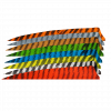 (image for) Gateway Feathers 3" RW (Shield) Barred Colors