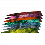 (Bild für) Gateway Naturfeder 3" RW (Shield) Camo Tre Farben