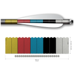 (image for) Socx Wrap 10.7mm (max.) Target Face Retro-Reflective White
