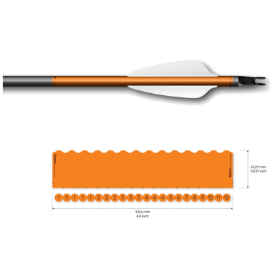 (Bild für) Socx Wrap 6.0mm (max.) Solid Fluor