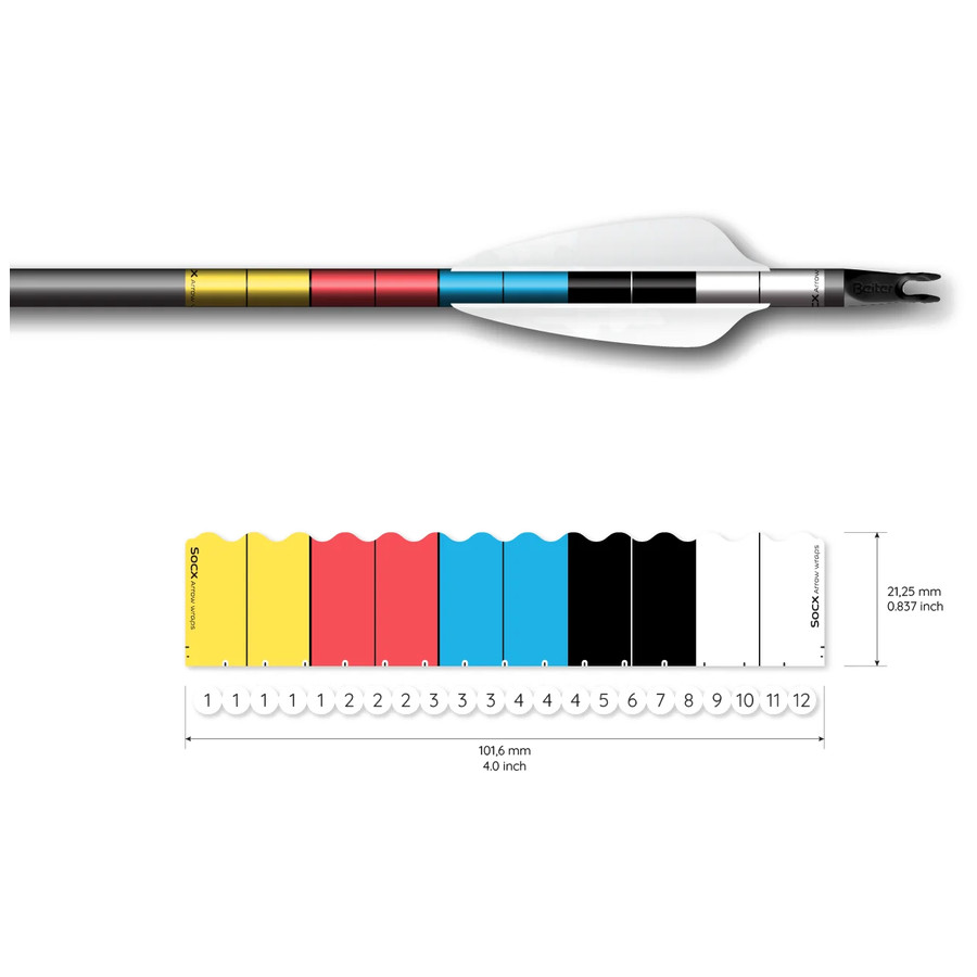Socx Wrap 6.0mm (max.) Target Face (Bild für) Socx Wrap 6.0mm (max.) Target Face
