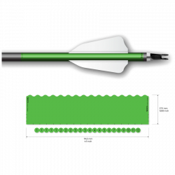 (image for) Socx Wrap 8.0mm (max.) Solid Fluor