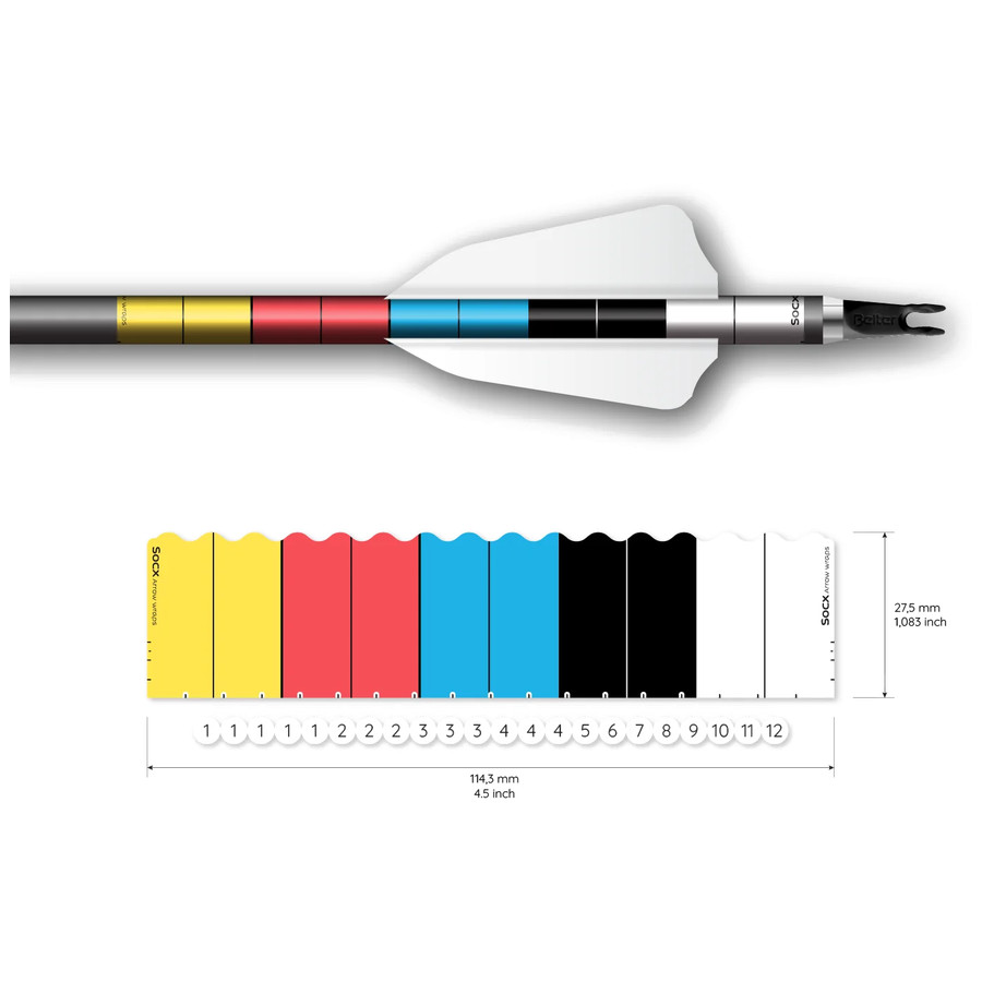 (image for) Socx Wrap 8.0mm (max.) Target Face