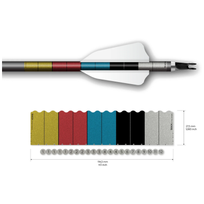 (image for) Socx Wrap 8.0mm (max.) Target Face Retro-Reflective White