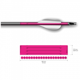 (Bild für) Socx Arrow Wrap für Spin Vanes auf Easton ACE (Solid)