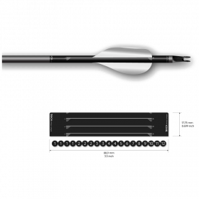 (Bild für) Socx Arrow Wrap für Spin Vanes auf Easton ACE (Solid)