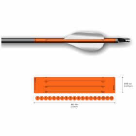 (Bild für) Socx Arrow Wrap für Spin Vanes auf Easton ACE (Solid)