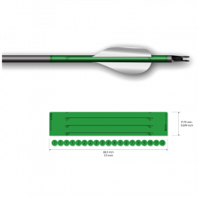 (Bild für) Socx Arrow Wrap für Spin Vanes auf Easton ACE (Solid)