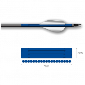 (Bild für) Socx Arrow Wrap für Spin Vanes auf Easton ACE (Solid)