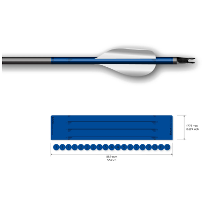 (Bild für) Socx Arrow Wrap für Spin Vanes auf Easton ACE (Solid)