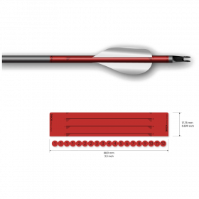 (Bild für) Socx Arrow Wrap für Spin Vanes auf Easton ACE (Solid)