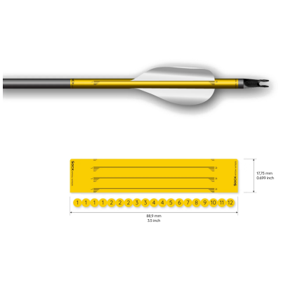(Bild für) Socx Arrow Wrap für Spin Vanes auf Easton ACE (Solid)