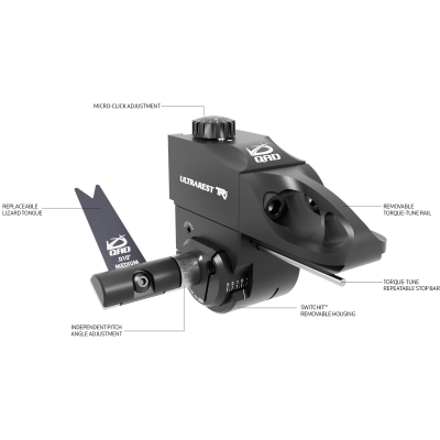 (image for) QAD UltraRest TRI Premium Target Compound Arrow Rest