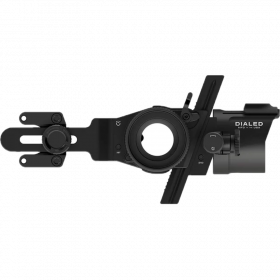 (Bild für) Dialed Archery Prüf Mover Visier Riser Mount Dovetail (schwarz)