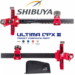 Shibuya Ultima CPX III Carbon Target Compound Visier (Bild für) Shibuya Ultima CPX III Carbon Target Compound Visier