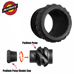 Specialty Archery Podium Peep Shade Cap (image for) Specialty Archery Podium Peep Shade Cap