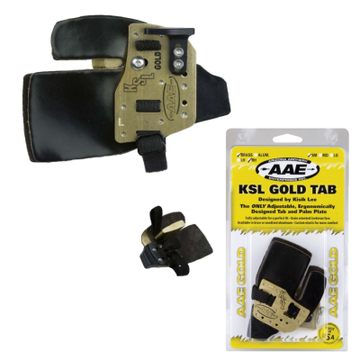 (Bild für) AAE KSL Gold Cordovan Fingertab (Messing)